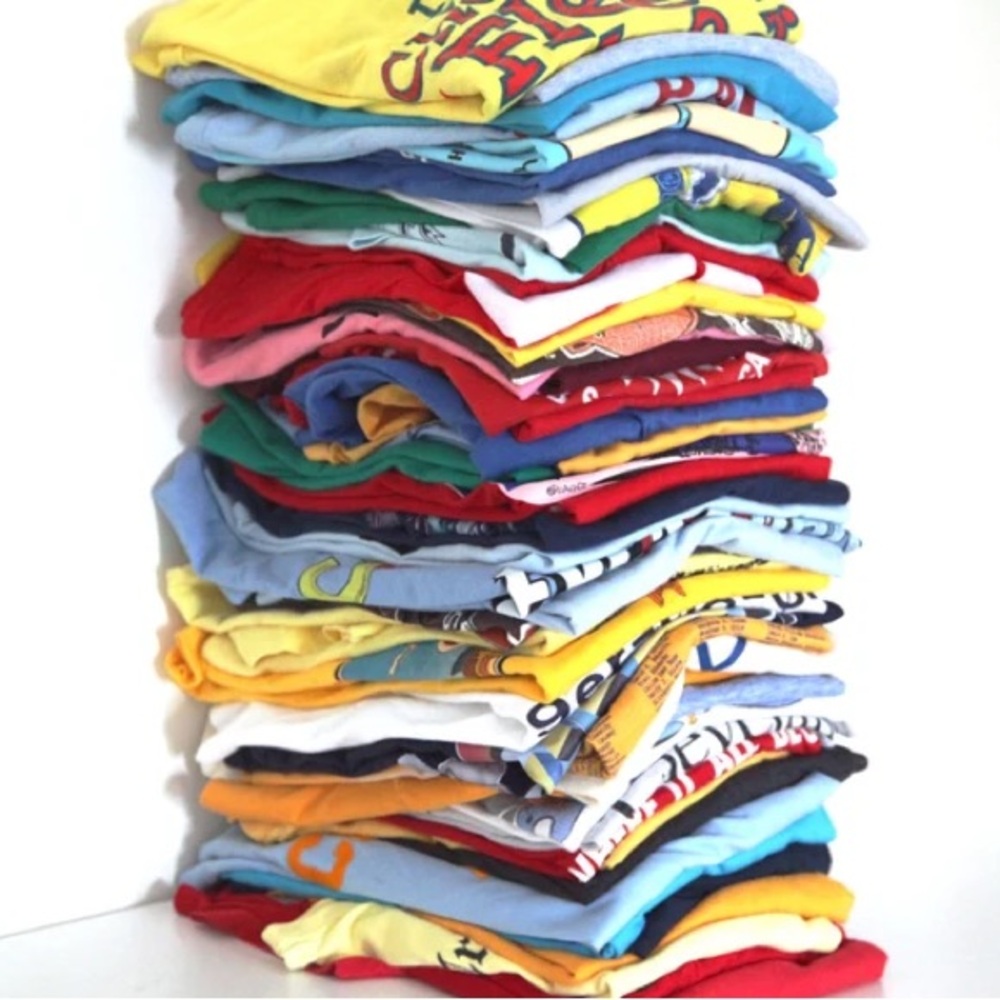Kids T-Shirt Bundles, Mystery T-Shirt Packs. 5 shirts